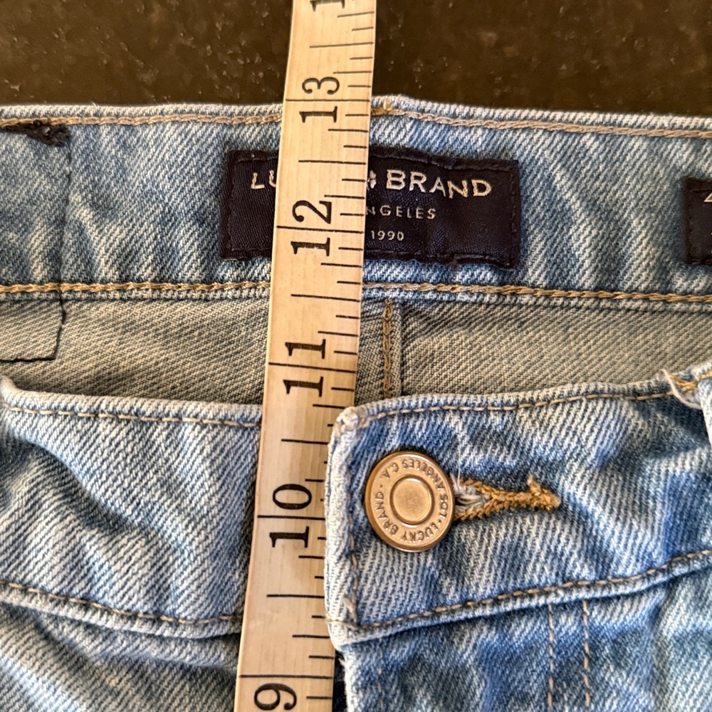 Lucky Brand High Rise Drew Mom Jean Size 27/4 - Picture 10 of 15